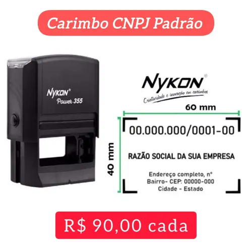 Carimbo CNPJ
