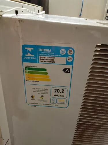 Ar condicionado 18 BTUs voltagem 220