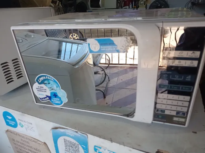 Microondas midea espelhado 20 litros