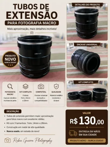 Acessórios fotográficos
