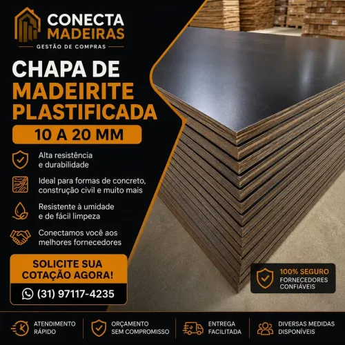 Madeirite plastificado 