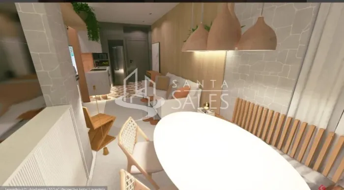Apartamento à venda no Ipiranga, São Paulo-SP: 2 quartos, 1 suíte, 2 banheiros, 1 vaga de 