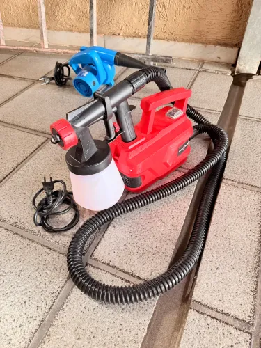 Pistola Elétrica de Pintura SGT-1000 Completa - Pouco Uso