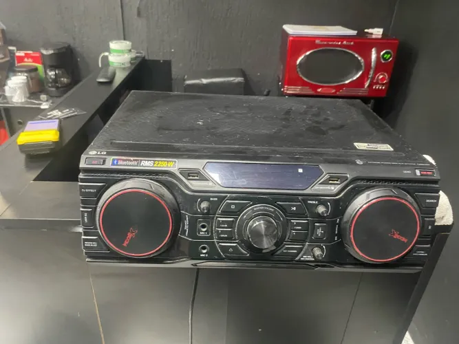Vendo som LG funcionando perfeitamente