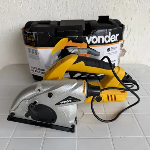 NOVO - Cortadora Parede Vonder CPV 1500 1500W Profissional Pedreiro NF
