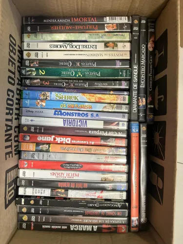Pacote 70 DVDs