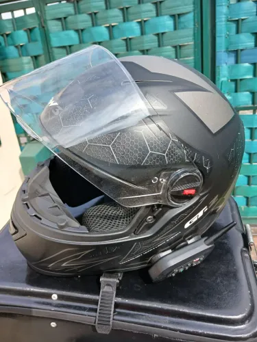 Capacete fw3 com intercomunicador