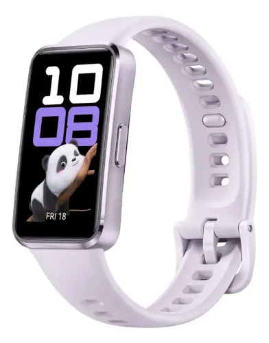 SMARTBAND HUAWEI BAND 10 ROXO ALUMÍNIO IMPECÁVEL NA CAIXA PELÍCULA COMPATIVEL IOS ANDROID