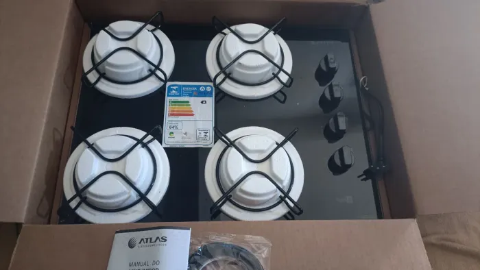 Cooktop 4 bocas atlas (novo na caixa)