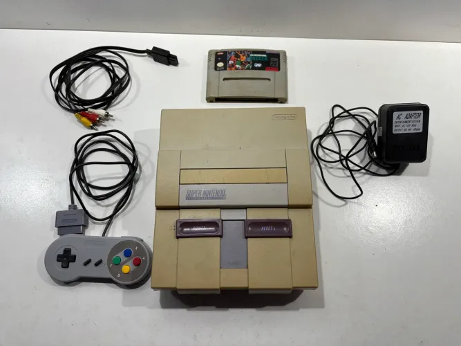 Super Nintendo Original SNES Clássico - Console Retrô