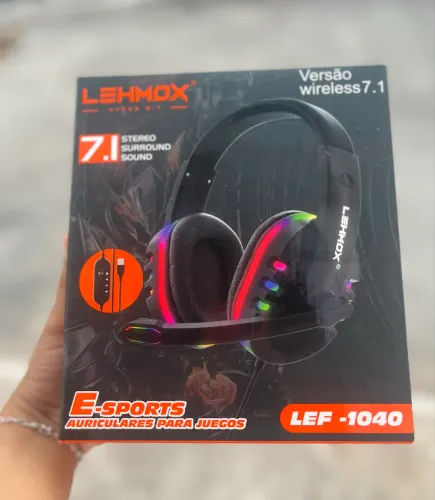 Fone de ouvido com RGB para jogos - ENTREGA A DOMICÍLIO