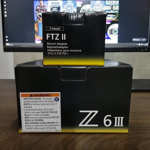 Nikon Z6 III corpo + Adaptdor FTZ II
