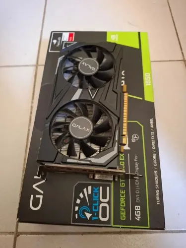 Placa De Vídeo Galax Nvidia Geforce Gtx 1650 4gb Gddr6