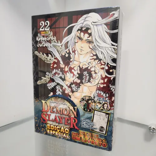 Mangá Demon Slayer vol. 22 edição especial 