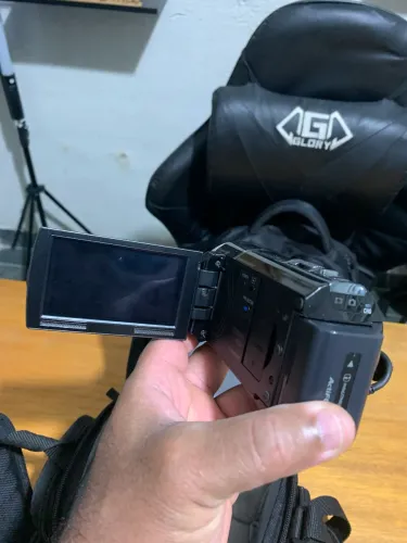 Filmadora Sony Handycam HDR-PJ10 HD com Projetor Integrado - Perfeito estado