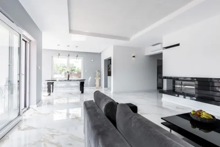 porcelanato polido 70 x 70 marmo douro