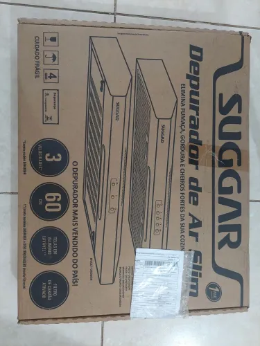 Depurador/Exaustor Suggar Slim 60cm 127V - Nunca Usado