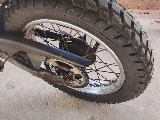 XTZ 125 PARTIDA e FREIO a DISCO