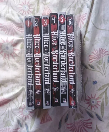 Mangá Alice in borderland 1 ao 6 vols