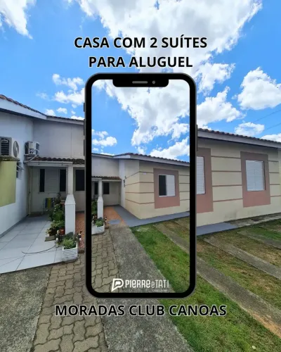 CASA EM CONDOMÍNIO para aluguel 2 quartos 2 suítes Moradas Club Canoas - São José - Canoas