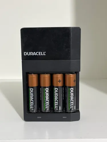 Pilha Recarregavel + Carregador Duracell Controle Xbox