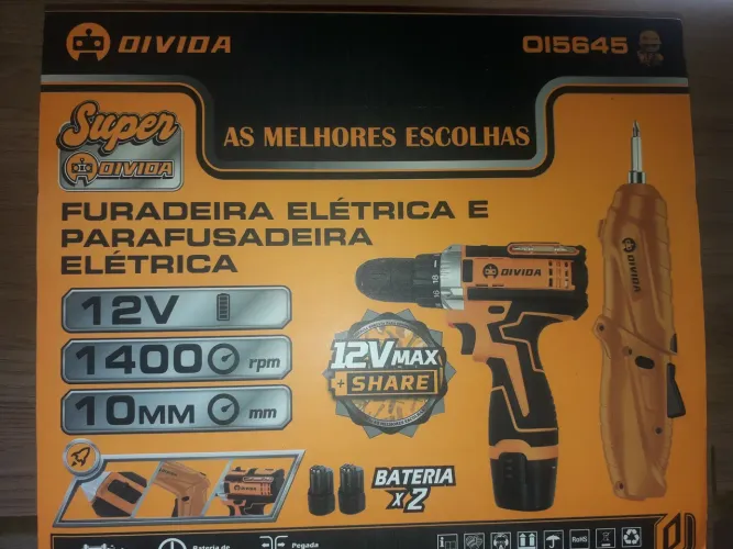 Divida Furadeira Parafusadeira