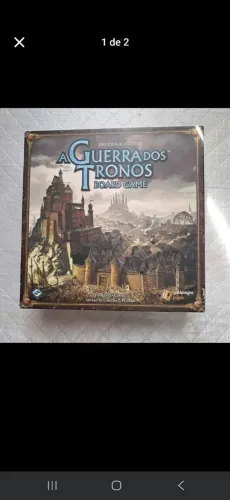 A Guerra dos tronos game board (jogo de tabuleiro)