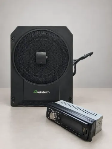 Caixa de Som Amplificada Wintec [modelo] Bluetooth - Ótimo Estado