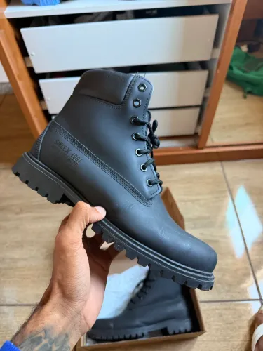 Bota Estilo Timberland - Macboot Preta 44
