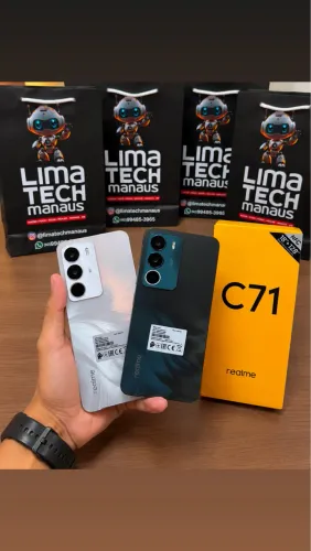 Novo Realme C71 128GB e 256GB ENTREGA GRÁTIS!