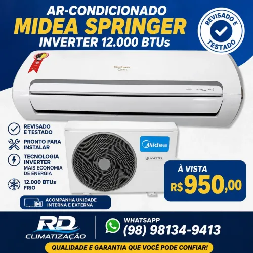 Ar condicionado 12 BTUs invert