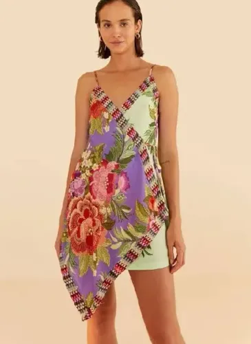 Vestido Farm Original Bouquet - Tam P