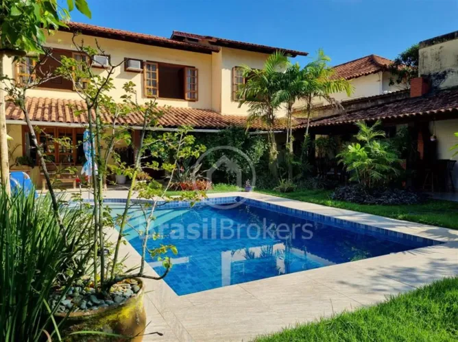 Casa de Condomínio à venda com 609,00m² e 4 quartos em Anil, Rio de Janeiro - rj