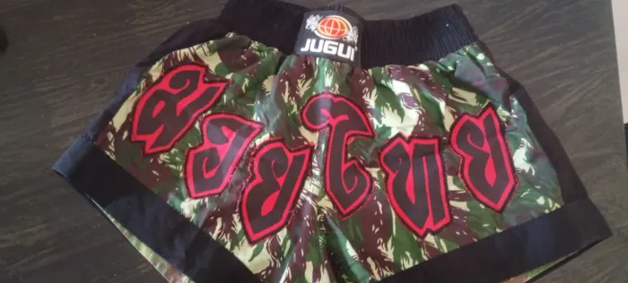 Shorte Muay Thai camuflado Jugui