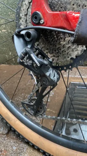 Câmbio sram nx eagle + trocador gx lunar 