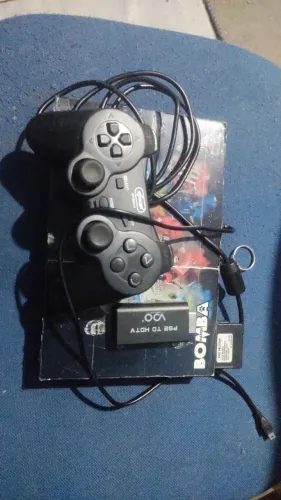 Vendo PlayStation 2 você memory card pen drive de 64 gb com vários jogos