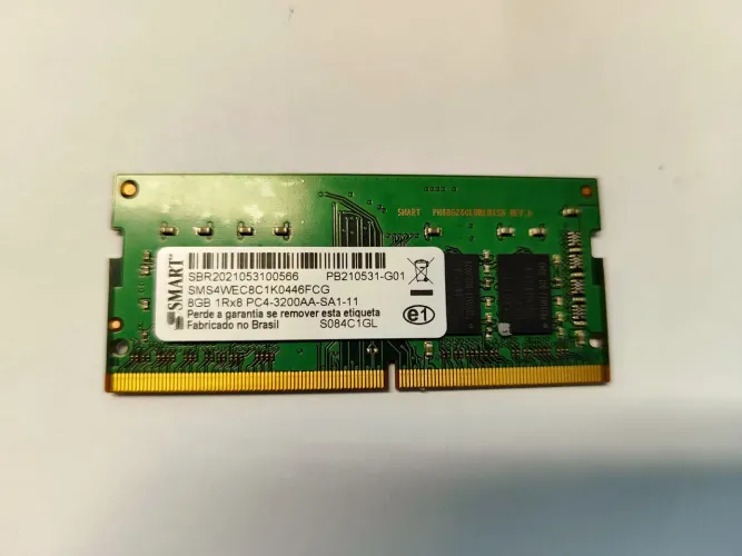 Memória ram ddr4 8gb 3500Mhz