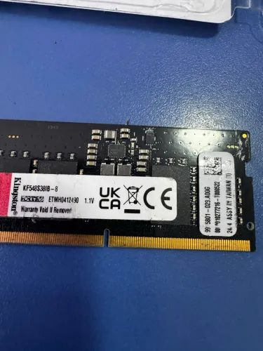 Módulo de memória de 8GB SODIMM DDR5 4800Mhz FURY