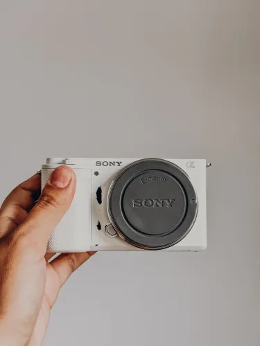 Sony Zv-10 branca Apenas corpo