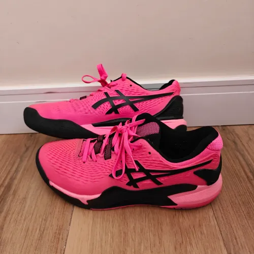 asics gel resolution 9 38br - all court tênis para jogar tennis