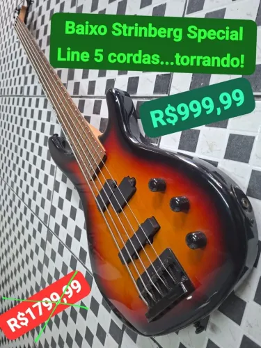 ? Baixo 5 cordas torrando!