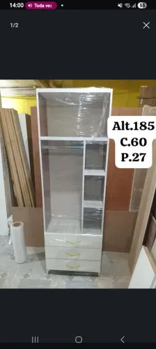 Closet branco à pronta entrega