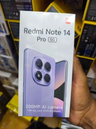 Xiaomi Redmi Note 14 Pro 5G 256GB. Novo lacrado com garantia!