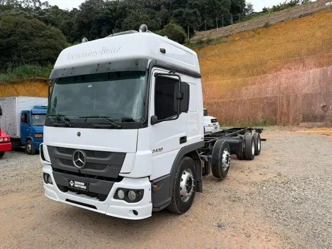 CAMINHAO MERCEDES BENZ ATTEGO 2430 BITRUCK 2016