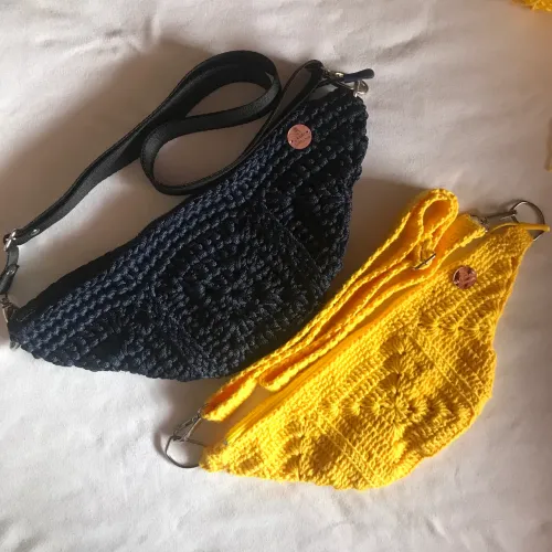 Bolsas de crochê