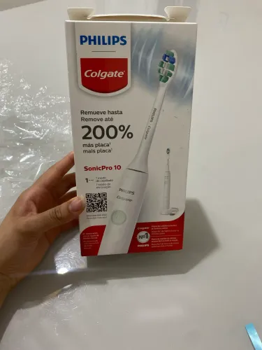 Escova de Dente Elétrica Philips Colgate Sonicpro 10 | Recarregável e bivolt