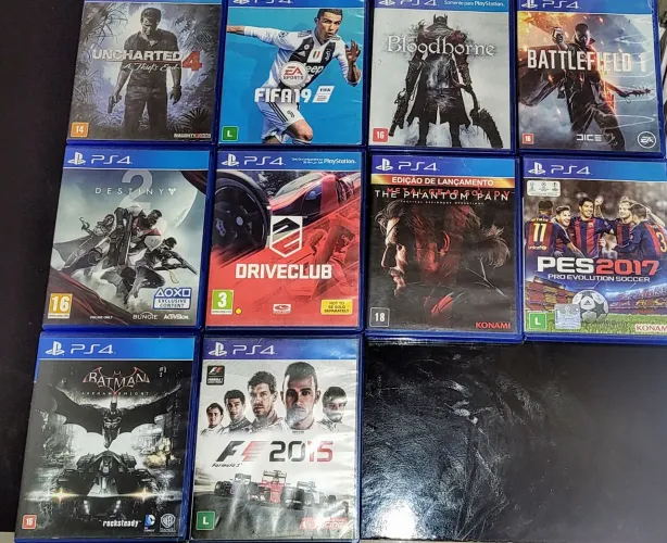 Jogos PS4 original - Divirtam-se  