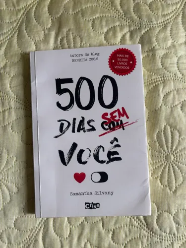 Livro 500 dias sem você