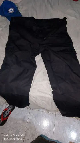 Calça tática unissex preta Tam 52