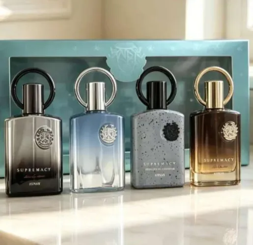 Supremacy Afnan Set 04 Perfumes 30ml Masculino Especiado